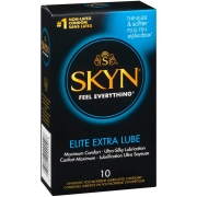 SKYN Elite Extra lube 10 gab. kastīte